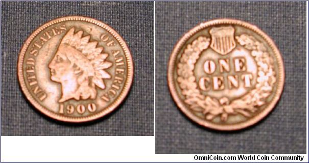 1900 Indian Head Cent