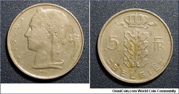 1949 Belgian Franc