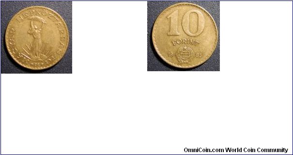 1985 Hungary 10 Forint