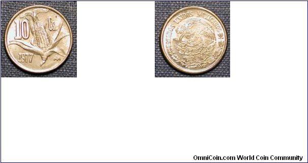 1977 Mexico 10 Cents