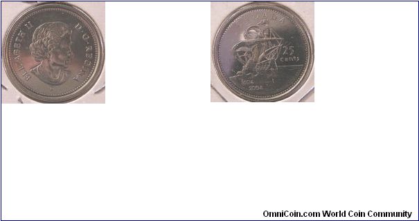 2004 Canadian Quarter