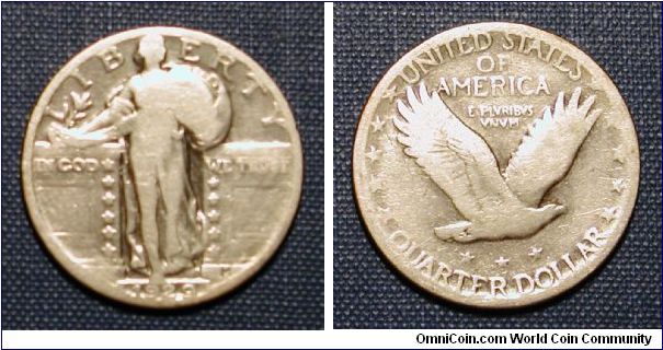 1929 Standing Liberty Quarter