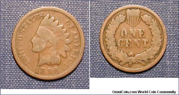 1896 Indian Head Cent