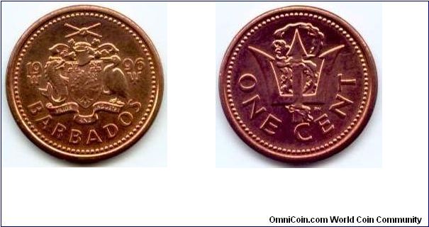 Barbados, 1 cent 1996.