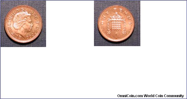 2000 Great Britain One Penny