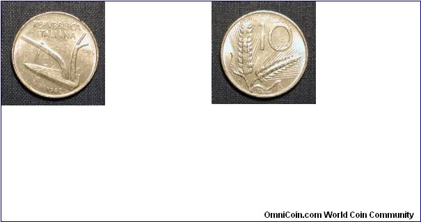 1980 Italy 10 Centimes
