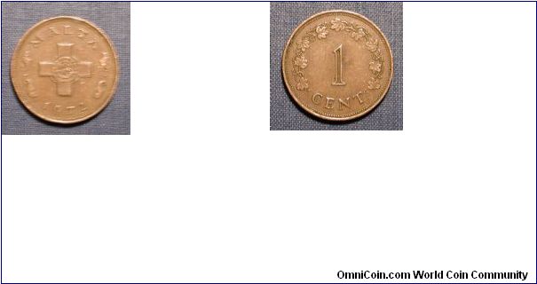 1971 Malta 1 Cent