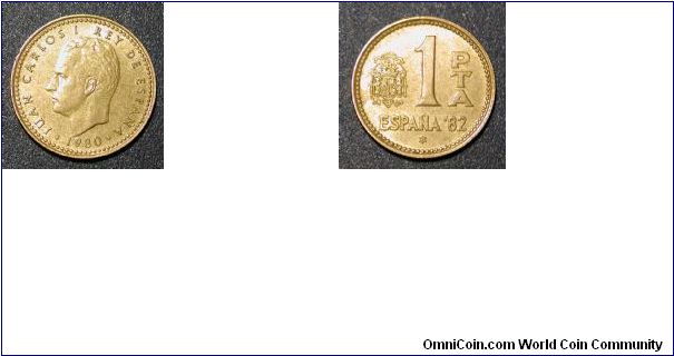 1980 Spain 1 Peseta