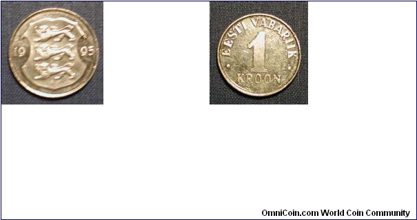 1995 Estonia 1 Kroon