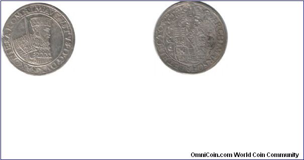 taler of archduke August von Sachsen