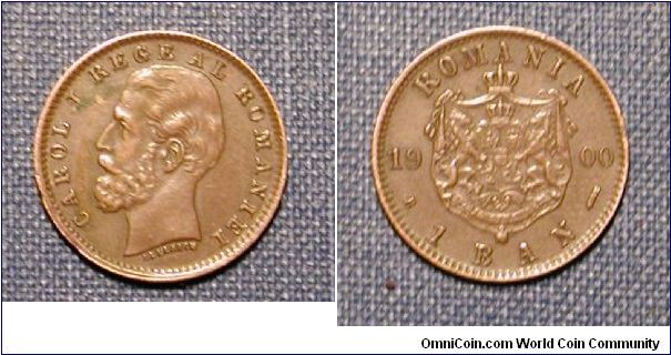 1900 Romania 1 Ban