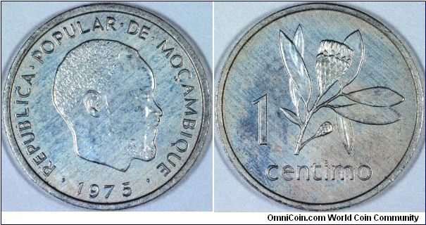 Extremely rare 1 centimo in aluminium, never issued for circulation, the entire mintage should have been remelted. A few escaped!