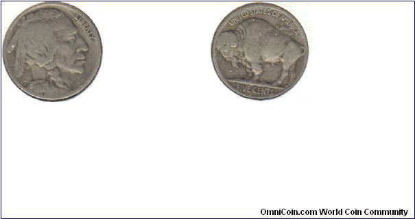 1917 Buffalo Nickel