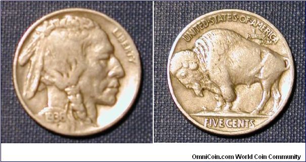 1936 Buffalo Nickel