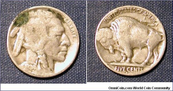 1934-D Buffalo Nickel