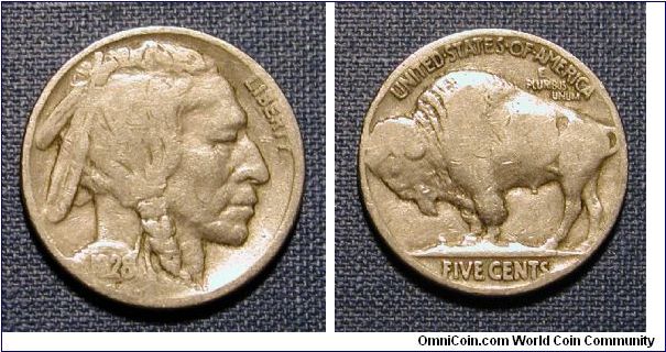 1928 Buffalo Nickel