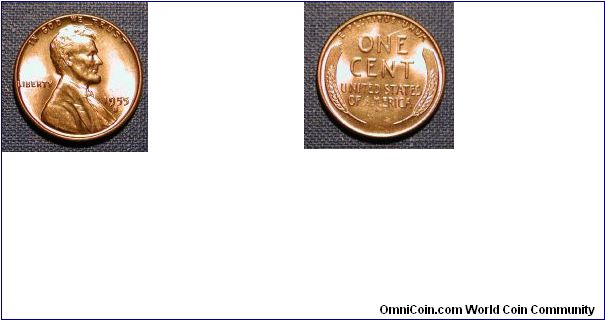 1955-S Lincoln Wheat Cent