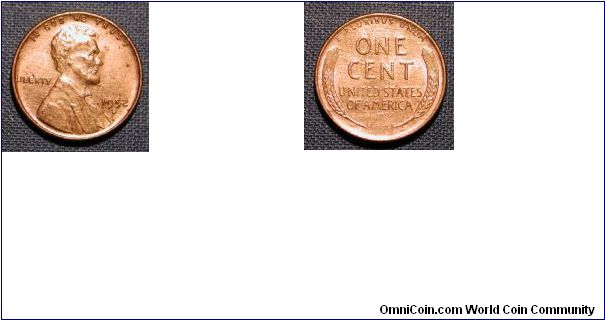 1952-D Lincoln Wheat Cent