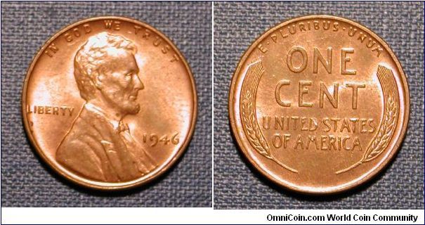 1946 Lincoln Wheat Cent