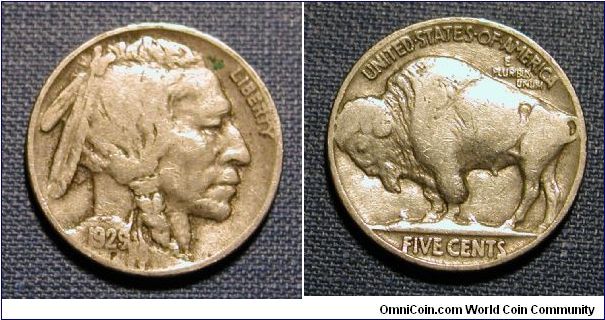 1929 Buffalo Nickel