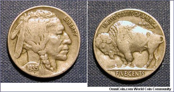 1935 Buffalo Nickel