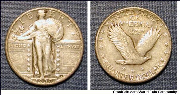 1930 Standing Liberty Quarter