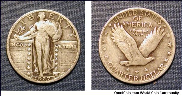 1927 Standing Liberty Quarter