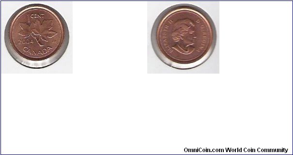 Canada 1 Cent 2004