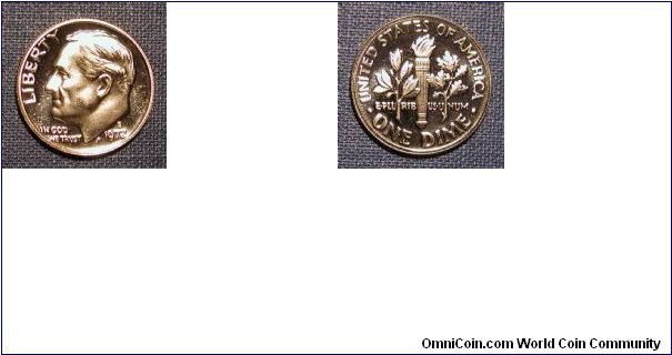 1972-S Roosevelt Dime Proof