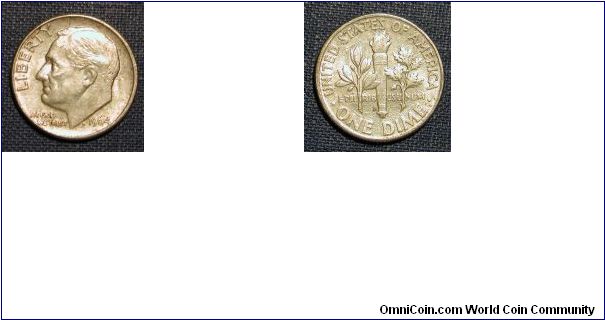 1964-D Roosevelt Dime
