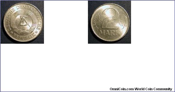 1982 Germany 2 Marks