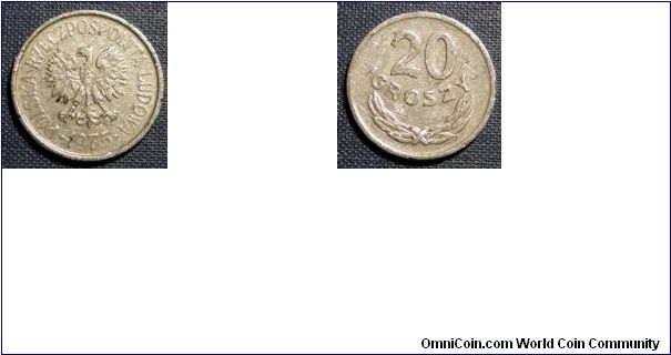 1975 Poland 20 Groszy