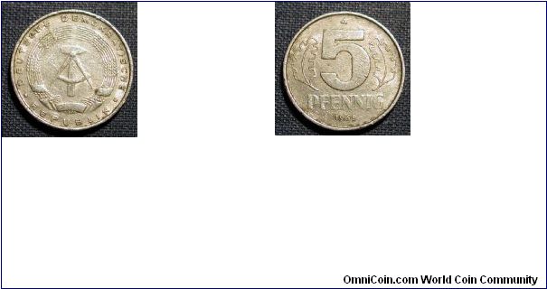 1968 Germany 5 Pfennig