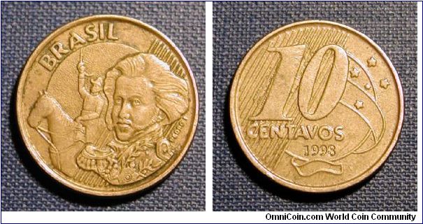 1993 Brazil 10 Centavos
