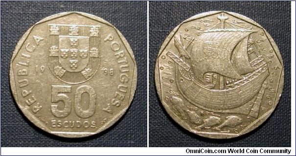 1988 Portugal 50 Escudos