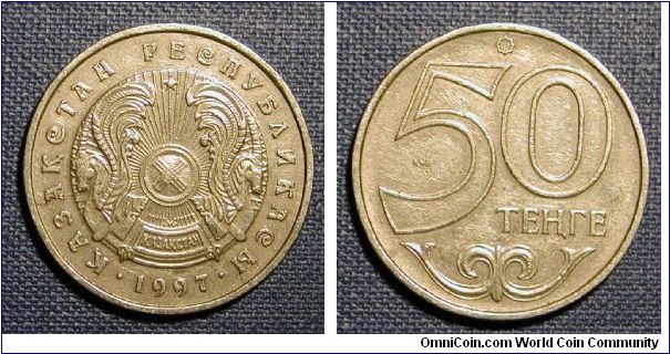 1997 Kazakhstan 50 Tenge
