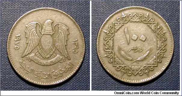 1975 Libya 100 Dirhams