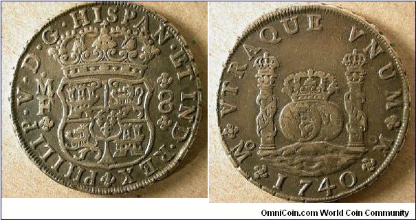 1740 Mexico 8 reale