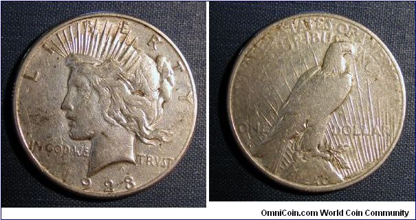 1923-S Peace Dollar