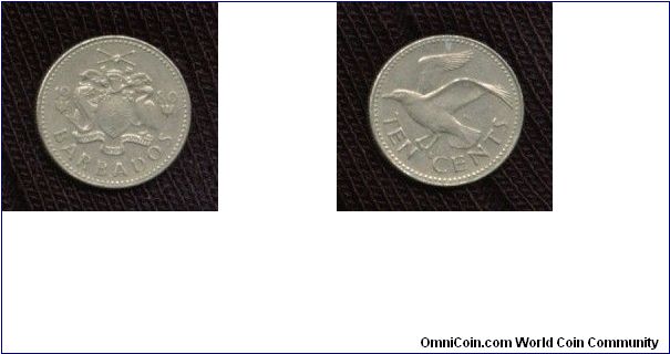 Barbados 10 cents