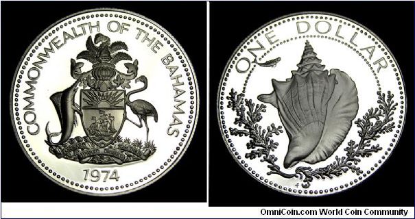 1974 Bahamas $1