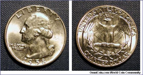 1958-D Washington Quarter