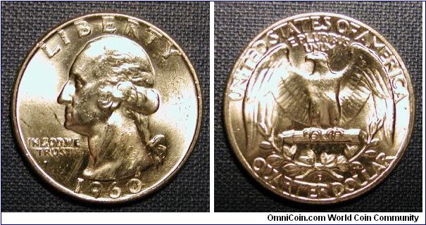 1960-D Washington Quarter
