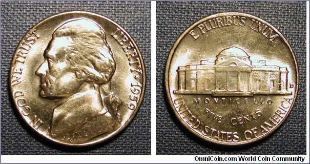 1959-D Jefferson Nickel