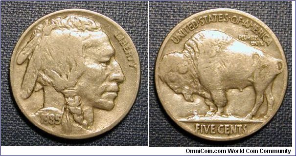 1935 Buffalo Nickel
