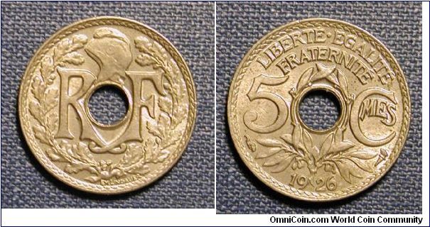 1926 France 5 Centimes