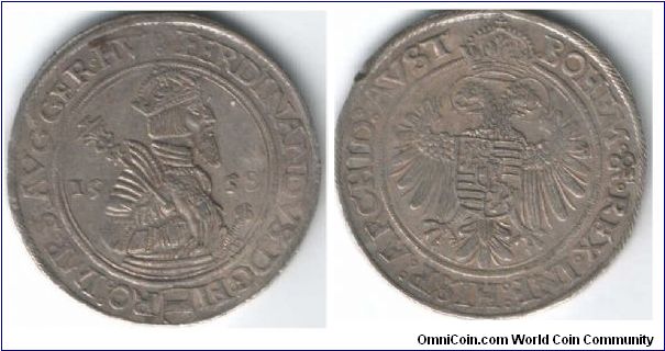 taler of king Ferdinand I