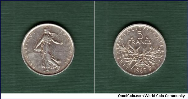 5 Francs - Silver