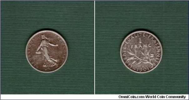 1 Franc - Silver