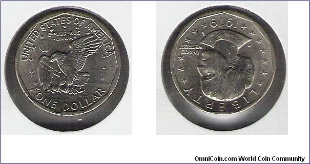 USA one dollar 1979